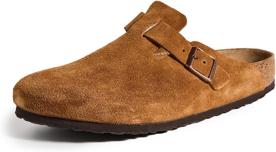 Birkenstock Boston Natural Leather Item No. 59111 Unisex Clogs